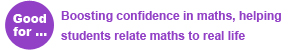 Functional Skills Maths - Good for: Boosting confidence in maths, helping students relate maths to real life